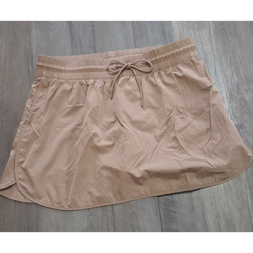 Offline By Aerie Activewear Hiking Tan Mini Skort W/ Shorts Women XL Tennis Golf